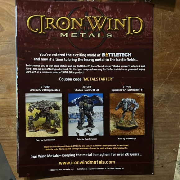 New Open Box Battletech Beginner Box by Catalyst Game Labs - Picture 12 of 16